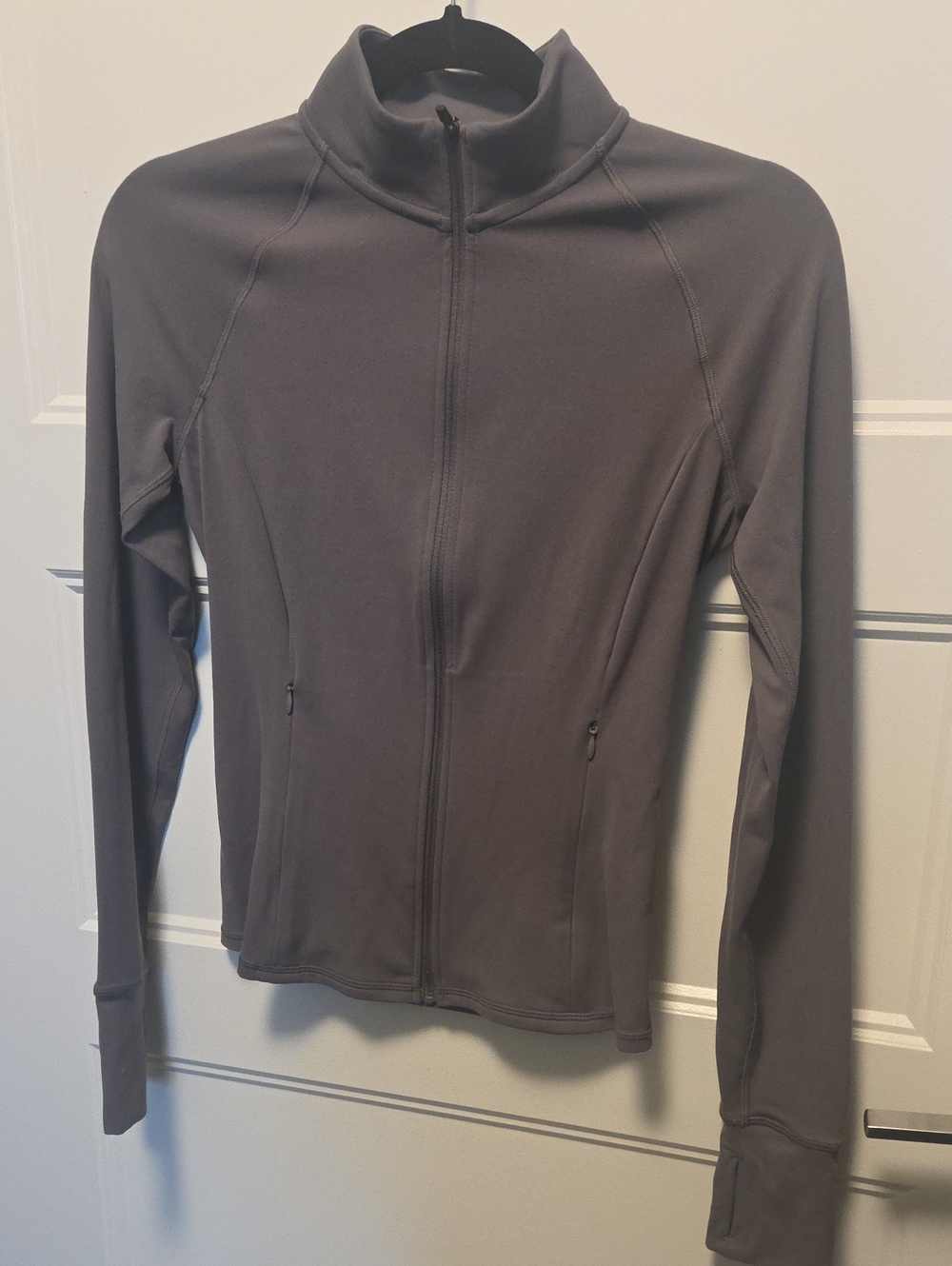 Oner Active Gray Full-Zip Athletic Jacket Softmotion EUC medium